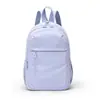 Bolsa de Ombro Dupla de Nylon Leve Multifuncional Transfronteiriça Feminina Grande Capacidade Impermeável Casual Mochila Pequena Mochila Escolar para Estudantes