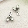 30 Estilos Mistos de Pingentes de Prata de Xizang, Pulseiras, Colares, Charms de Avião de Ferro Prateado Antigo em Liga, Acessórios para Joias DIY Feitos à Mão
