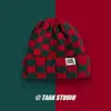 Gorro de Punto Holgado Cálido Versátil Estilo Coreano Moda Otoño e Invierno para Mujer Circunferencia de Cabeza Grande Adelgazante