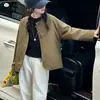 Chaqueta de Cuero para Niñas 2026 Otoño Nuevo Estilo para Niños Medianos y Mayores Estilo Coreano Chaqueta Reversible Ropa de Otoño Cárdigan Ropa para Niños