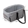 Cama para Perro Portátil para Asiento de Pasajero, Bolsa Transportadora para Perro de Tamaño Mediano, Cama para Perro Desmontable y Portátil, Entrega el Mismo Día