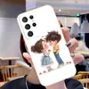 Adecuado para funda de teléfono de pareja A17 Samsung S25Ultra A16 cubierta protectora S24 floral A57 TPU suave S26PLUS