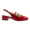 Sandalias Mary Jane Retro Estilo Chanel de Punta Cuadrada Versátiles de Verano 2026 para Mujer con Tacón Medio Grueso Baotou