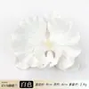 Adorno de cabeça de orquídea phalaenopsis artificial de EVA, acessório de cabelo decorativo estilo europeu para Hanfu, material floral artesanal DIY, presente de flor de seda