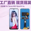 Pantalla LCD para Teléfono Móvil Adecuada para Tecno Spark6 Go Ensamblaje de Pantalla Ke5 Pantalla LCD Pantalla Táctil