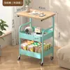 Estantería de Almacenamiento Personalizada, Mesa Lateral Móvil para Sofá, Sala de Estar, Dormitorio, Estante para Snacks de Cabecera, Mesa de Café Alta, Estantería de Almacenamiento Multicapa