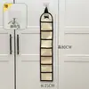 Perchero de pie para dormitorio estudiantil, perchero móvil, perchero secundario limpio, tendedero, perchero pequeño para almacenamiento de bolsas de ropa