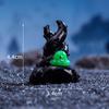 Decoraciones de Halloween Horror Mago Magia Elfo Casa de Calabaza Fantasma Artesanías de Resina Micropaisaje Adornos Pequeños