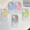 Adecuado para iPhone 16 Pro Funda Magnética para Teléfono Piel Mate Degradada Tacto Cubierta Protectora Integral Apple 15 Promax