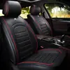 Nuevo cojín de asiento de coche de cuero completo para exportación con instrucciones de instalación funda de asiento de PU para coche de cinco asientos Directo de fábrica T-46
