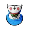 Mascarilla de Protección Solar Infantil para Niños y Niñas Velillo con Orejas de Animal Máscara Facial de Bebé para el Verano Parasol Media Cara Personalización