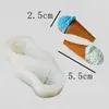 Molde de Silicona para Ropa y Zapatos de Bebé Serie de Dulces y Helados Botones Chocolate Fondant Herramientas para Hornear