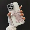 Pulsera Flor Mariposa Adecuada para Funda de Teléfono Apple 17promax iphone15 Alta Apariencia 16 Patrón de Concha 14 Femenino