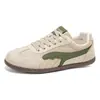 Zapatillas de entrenamiento alemanas retro de bloques de color para hombre, nuevos estilos primavera/otoño, modernas y antideslizantes, adecuadas para uso casual, desplazamientos diarios y deportes