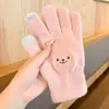 Luvas de Bebê Inverno Quentes Grossas Meio Dedo Masculino e Feminino Luvas de Bebê Sem Dedos com Tampa Dobrável 1 Criança Pequena 3 Anos Luvas de Cinco Dedos para Crianças Venda por Atacado