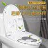 Assento de vaso sanitário dobrável para crianças, adequado para meninos e meninas, com design à prova de respingos, portátil para fácil armazenamento e uso em viagens