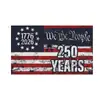 Bandera del Modelo Nuevo Americano del 250º Aniversario Transfronterizo Bandera de América 250 Bandera Arreglo de Escena Decorativa