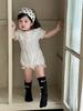 Ropa de Bebé 2025 Verano Nuevo Hakai Ropa Infantil Coreana Ropa de Una Pieza para Bebé Verano Ropa de Encaje para Niña