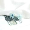 Pendientes de resina con forma de girasol y lentejuelas brillantes de color gelatina, accesorios para hacer tú mismo, material para pendientes de mano al por mayor