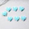 Perla de Imitación Color Macarrón Corazón Rosa Joyería para Uñas Accesorios para Uñas Portátiles Funda para Teléfono Celular Accesorios Pequeños DIY