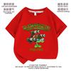 Camiseta Infantil de Manga Curta Novas Plantas Vs. Roupas de Zumbi Primavera e Verão 100% Algodão Roupas Infantis Camisetas Masculinas e Femininas Camisetas Básicas