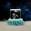 Luminária Noturna de Cristal Inlay 3D Série Oceano Luminoso Água-viva e Baleia, Decoração Criativa de Mesa para Quarto, Presente de Aniversário