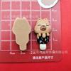 Paleta de Hielo Helado Capibara Resina Accesorios DIY Carcasa para Teléfono Móvil Tocado Horquilla Joyería Accesorios Pegatinas de Dibujos Animados