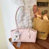 Shuai Mijia 2026 Verão Nova Bolsa de Mão Estilo Coreano Pequena Bolsa Tote Feminina Bolinhas Nicho Bolsa Almofada Bolsa de Ombro