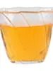 Xícara de chá pequena de vidro resistente ao calor, xícara de chá transparente de cristal estilo japonês espessada para uso doméstico, xícara para degustação de chá com padrão martelado, conjunto de chá kung fu pessoal