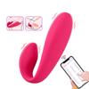Fábrica de Produtos para Adultos Cabelo Liso APP Choque Duplo em U Usar Masturbador Feminino Vibração Ovo Saltitante AliExpress