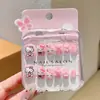 Calcomanías de uñas tridimensionales de dibujos animados para niños parche de uñas para niña pequeña armadura para bebé desmontable impermeable venta al por mayor de uñas