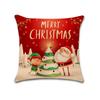 Vendas diretas de fábrica. Nova série de desenhos animados de Natal Caminhão de Natal Árvore de Natal Árvore de Natal para idosos Fronha de linho