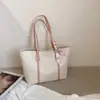 Bolsa Casual, Personalizada, Simples, Novo Estilo, Nova Bolsa de Ombro Primavera 2026, Design de Nicho, Bolsa Tote de Moda Feminina