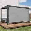 Direto do fabricante: Toldo Vela de Sombreamento em Tecido Oxford 420D Espesso, Tecido para Privacidade de Pátio, Toldo à Prova de Vento e Resistente ao Sol