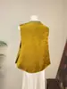 Colete Jacquard Bordado Pesado Étnico Estilo Chinês Novo Zhi Li, modelo novo para o início do outono de 2026, colete de gola alta
