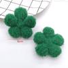 Otoño e Invierno Nuevos Accesorios de Broche Grande de Flor de Felpa Coreana DIY Accesorios para el Cabello de Niños Ropa Zapato Bolsa Accesorios