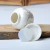 Mini Frasco Especial Pequeño Botella de Miel a Prueba de Fugas Frasco para Almacenar Polvo de Medicina China Frasco Cosmético Frasco Cuadrado para Pasta Lancai Frasco para Rubor Frasco para Alimentos