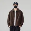 Jaqueta Casual Retrô Outono 2026 para Homens e Mulheres, Novo Estilo Tendência de Alta Qualidade, Visual Cool Old Money, Top com Gola Reversível