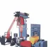 Producción profesional de equipos de producción de película de tira de dos colores máquina extrusora de película de tira de dos colores máquina de soplado de película para bolsas de camiseta
