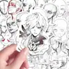 160 Folhas de Adesivos de Desenho de Cabeças para Estudantes de Arte, Rastreamento de Desenho de Linha, Placa de Pintura Decorativa DIY, Adesivos de Mesa à Prova d'Água