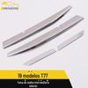 Adequado para 19 T77 grade inferior central faixa brilhante T77 capa frontal para-choque anti-colisão arranhão adesivos para carroceria acessórios de modificação