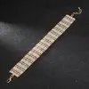 Estilo de moda europeo y americano Joyería de moda de comercio exterior pulsera de diamantes de imitación pulsera femenina exquisita mano B230