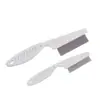 Peine para Pulgas de Gato y Perro, Aseo de Mascotas, Desenredar Nudos del Pelo, Eliminar Pelo Suelto, Peine de Dientes Densos, Sin Daño a la Piel, Peine para Caspa, Peine de Aguja de Acero Inoxidable