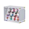 Contenedor Caja Ciega Caja de Almacenamiento Caja de Exhibición de Mano Bubble Mart Figura de Decoración Modelo de Bloque de Construcción Soporte de Exhibición Transparente
