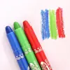 Deli 72054 Palitos de Colores Solubles en Agua Jardín de Infancia 12 Colores Pasteles al Óleo Lavables Pincel de Pintura para Bebés Crayón