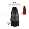 Suministrado directamente por el fabricante: bolsa de almacenamiento de malla negra, bolsa de malla con cordón para cono marcador de instalación de tráfico, bolsa de malla tipo cono de helado para cono de carretera