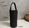 Portavasos Cruzado Bolso de Lona para Taza Portátil Funda Protectora de Almacenamiento para Termo Correa Ligera de Mano Bolsa para Niños
