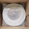500 Peças de Papel Absorvente de Óleo de Papel para Pote Torre com Furos no Meio Anel de Papel para Churrasco Papel para Churrasco Assar Papel de Assar Forma de Assar