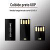 Chip de Pen Drive USB Personalizado 2.0 3.0 Alta Velocidade Versão Curta Versão Longa Udp Gel Preto Pen Drive USB Produto Semi-Acabado Personalização Criativa Personalizada