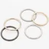 Em estoque O-ring de Metal Roupas Sapatos Bolsas Anel Circular Fivela de Anel Alça de Chapéu Bolsa Anel de Fivela Redonda